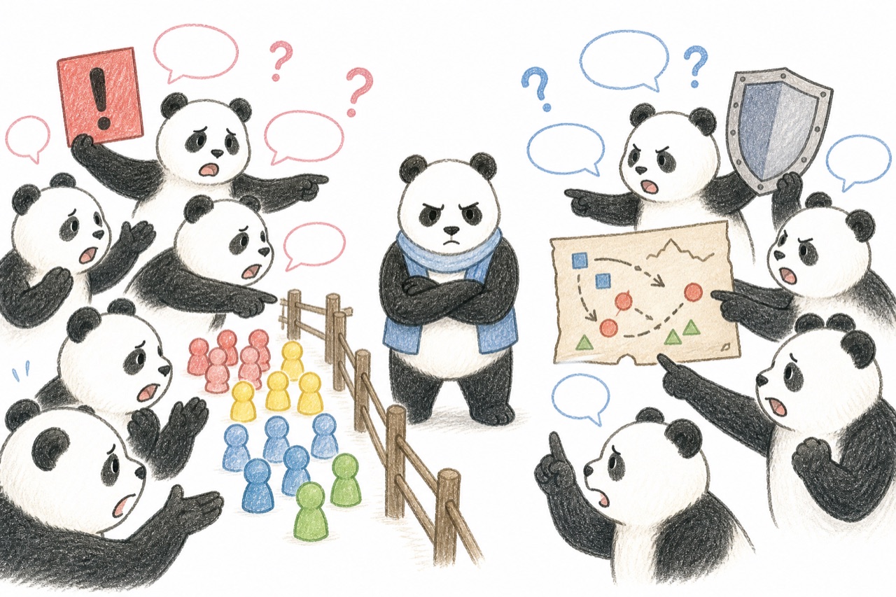 Overseas panda fans debate whether a suspicious leader is prejudiced or pragmatic.